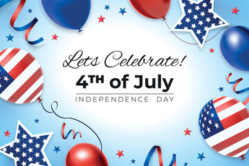 Obraz premium 4th of july