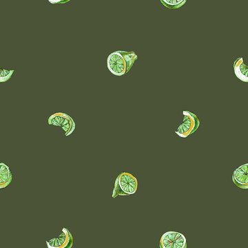Lime Dark Green