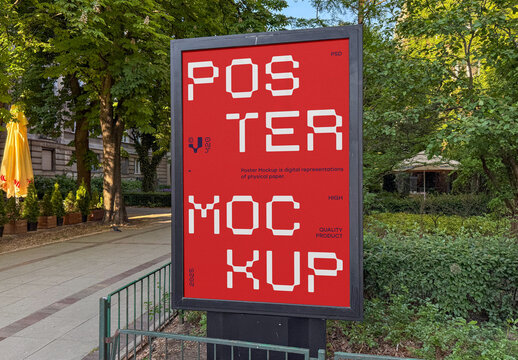 City Poster Mockup