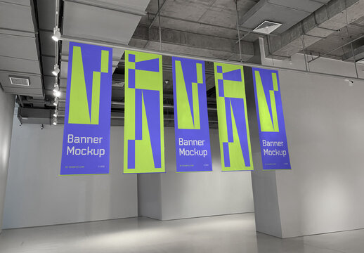 Museum Banners Mockups
