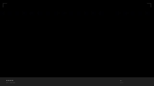 A black static background with 3D animation text showing digital numbers 01-08 at the bottom, creating a captivating visual for various media projects.
