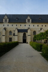 Obraz premium French Historic Royal Medieval Abbey de Fontevraud Timeless Charm