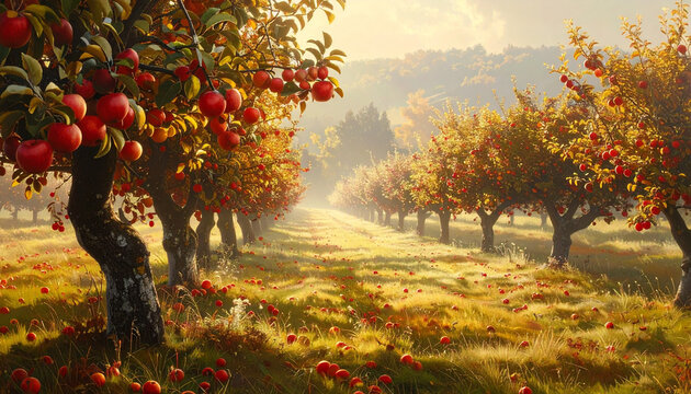 Apple Orchard Path
