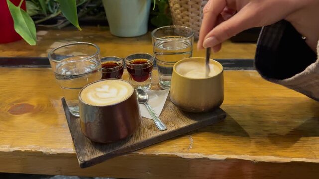 Authentic Coffee Tasting at Steering Cup Caffee Bar in Bucharest