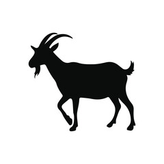 Fototapeta premium Goat silhouette Images on Magnific