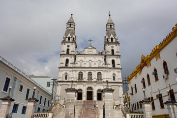 Obraz premium Basilica of Our Lady of Sorrows in Porto Alegre, RS, Brazil