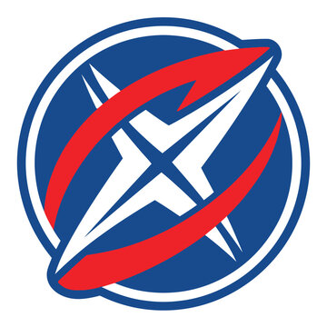 Usa space force emblem vector logo