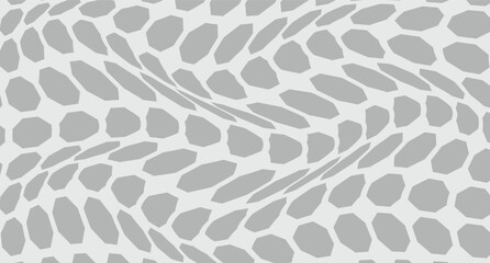 Seamless leopard skin texture pattern design for camouflage wallpaper textile and fabric background in brown and green tones natural mosaic style illustration © shajada