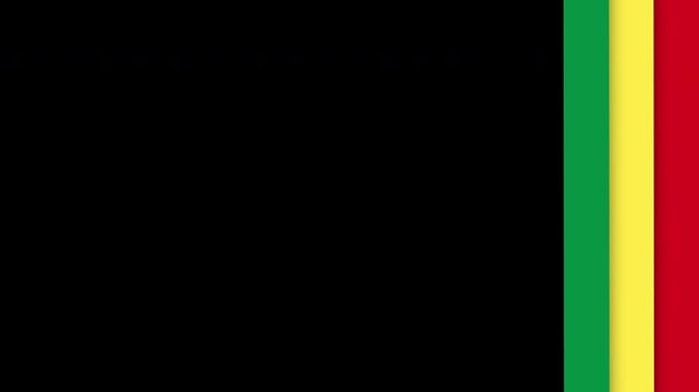 Black History Month, Juneteenth freedom day background. 