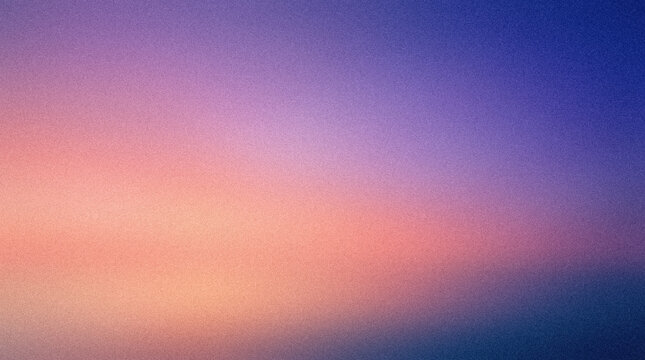 Sunset scene with vibrant colors in the sky and horizon