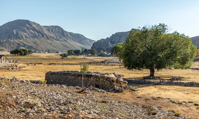 Rustic stone shelter built from local rocks in the high altitude pastures of Gazipasa. © Ali Kemal