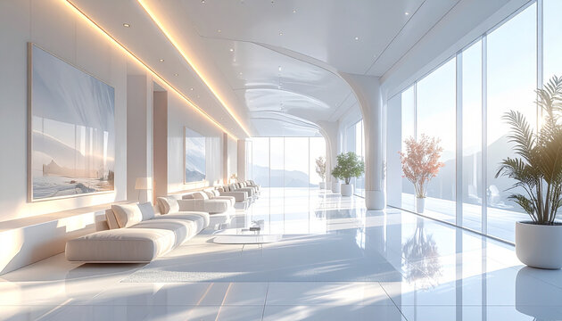 Bright Contemporary Luxury Interior