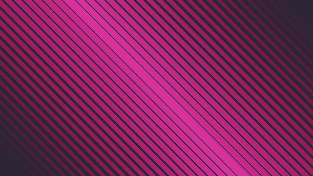 Abstract Pink Gradient Background with Diagonal Parallel Lines Pattern.