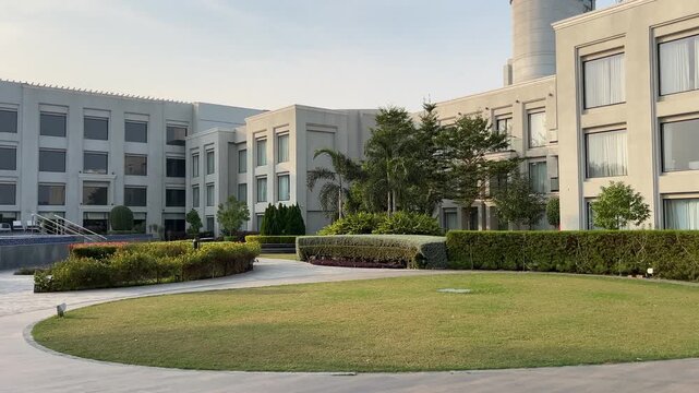 Udaipur Wedding Venue Drone View Featuring Royal Palace Architecture, Luxury Destination Wedding Setup, Scenic Lake Views, and Grand Celebration Decor