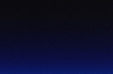 Dark starry night sky with twinkling stars © MD