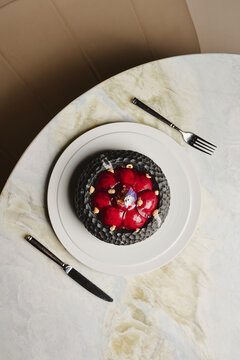 fine dining beetroot salad 