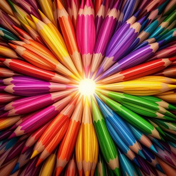 lapiz de color, cray&oacute;n, color, centros, arte, educaci&oacute;n, bocetos, variopinto, arco iris, colorado, dibujar, madera, designio, boli, amarilla, grupo, verde, anaranjada, pintando, brillante, creatividad
