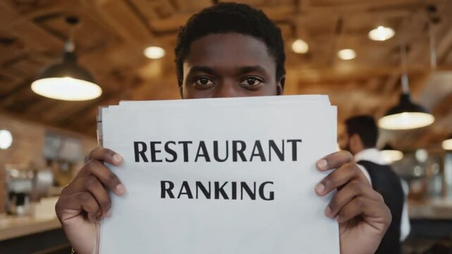 Restaurant ranking document.