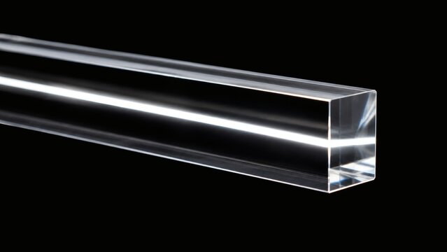 Close up of Transparent Quartz FinTech Busbar Module