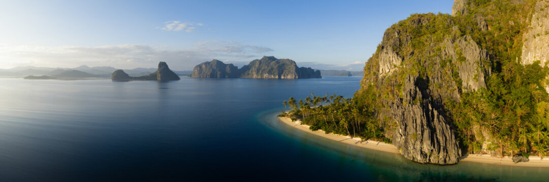 Ipil Beach Pinagbuyutan Island Bacuit Bay Palawan Philippines