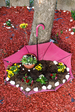 Garden Bed Decoration