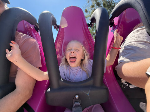 Joyful Family Attraction Ride