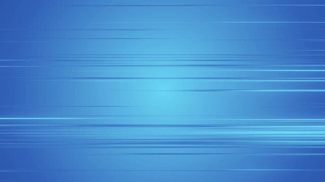 Speed lines motion blur texture animation isolated on blue background