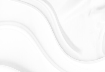 Obraz premium White gray satin texture that is white silver fabric silk background with beautiful soft blur pattern natural.