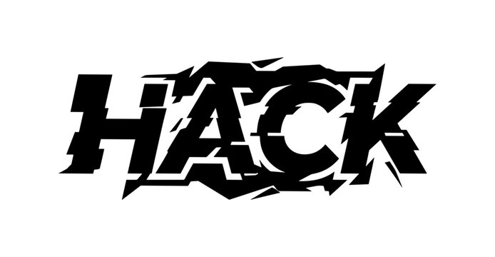 Glitchy Hack Text