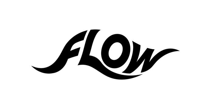 Flow word art