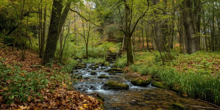 Nature's balance preserved by conservation during colorful spring resurgence