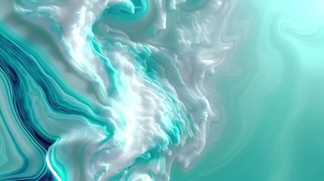 Abstract Underwater Gradient Animation with Infinite Seamless Loop