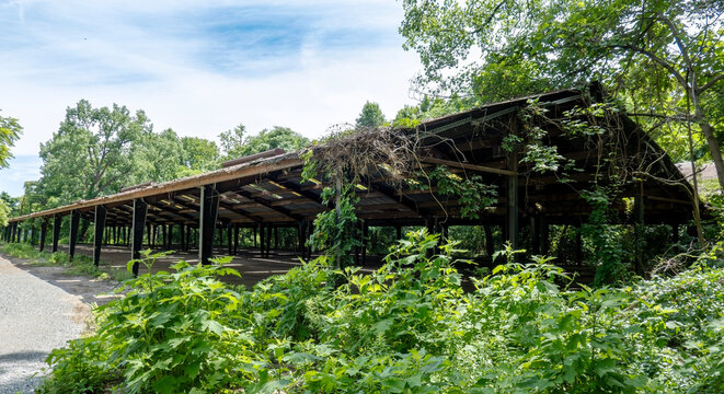 Belle Isle Prison, located on an island in the James River was a Confederate military prison during the American Civil War (1861&ndash;1865).