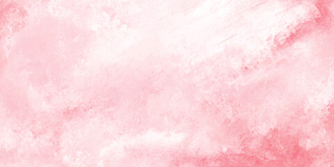 Pink watercolor background with abstract brush strokes soft pastel marble texture for romantic greeting card design. Abstract brush strokes and a subtle pastel marble texture © Creative Arts