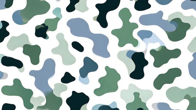 Abstract pattern of irregular shapes