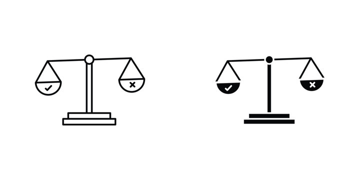 Ethics icons Designs. icon element in trendy styles