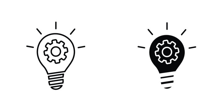 Innovation icons Designs. icon element in trendy styles