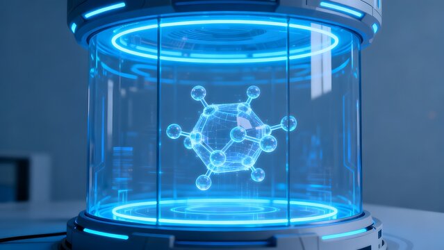 Futuristic molecular containment chamber