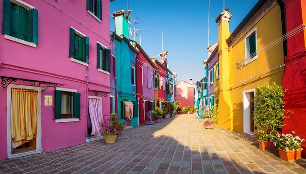 calle delle botte burano italy