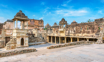 Rana Kumbha Palace in Chittorgarh Fort, Rajasthan, stands as a symbol of Mewar's glory, linked to Panna Dai's sacrifice and Rani Padmini's Jauhar, preserving centuries of courage and heritage. © mukulbanerjee