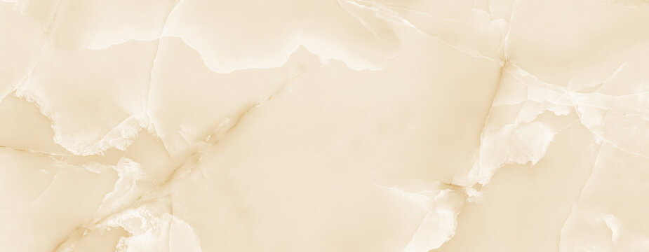 Wonderful Beige Onyx marble stone texture.