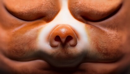 Naklejka premium background with nose