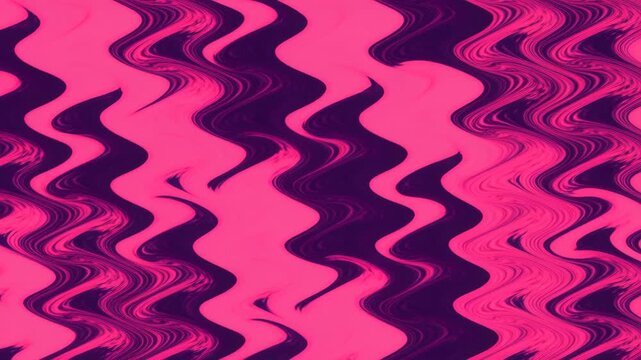 Vibrant Wavy Pattern: An abstract, eye-catching pattern featuring flowing, wavy lines in striking shades of bright pink and deep purple. Perfect for graphic design and backgrounds.
