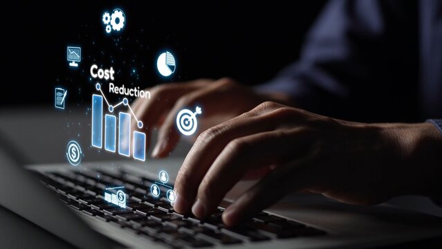 Cost reduction and cost saving through digital transformation, business cost optimization, operational cost reduction, financial savings, and resource efficiency strategies for business success. Muxer