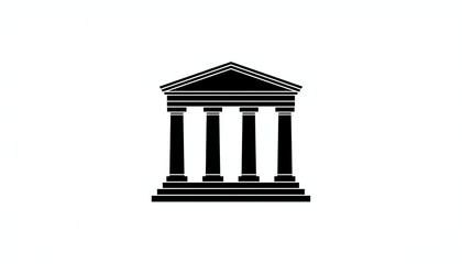 Obraz premium Temple 4 columns 