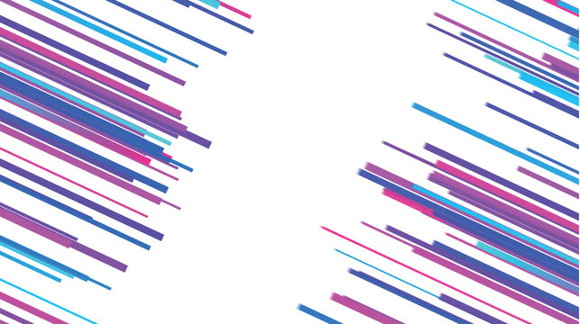 Dynamic Abstract Background with Colorful Diagonal Lines