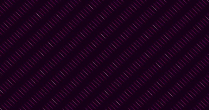 Abstract background with glowing green diagonal lines moving across a dark surface, seamless looping digital motion graphic pattern.