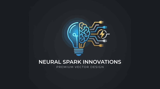 Innovative technology and neural network concept.