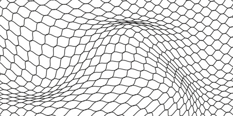 Mesh texture for fishing nets. Grunge pattern for sportswear or soccer goal, volleyball net, basketball hoop, hockey, athletics. Mesh background © Moh