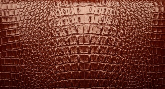 Dark brown crocodile skin texture luxury background france pattern with crocodile france pattern